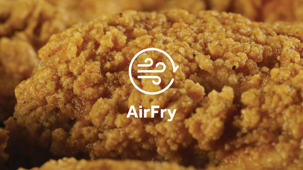 Air Fry for a satisfying crunch