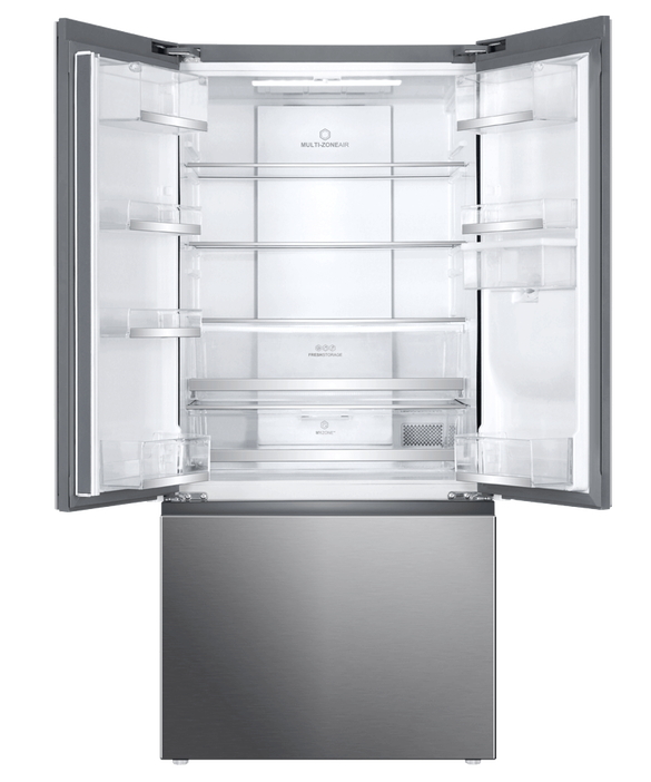 French Door Refrigerator Freezer 79cm 489L Water Haier Australia