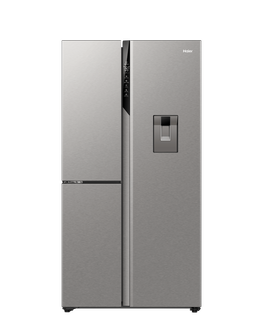 S+ Three-Door Side-by-Side Refrigerator Freezer, 90.5cm, 575L, Water