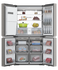 601L 600 Series Quad Door Refrigerator Freezer, Ice & Water gallery image 7.0
