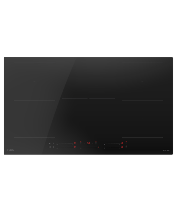 90cm 600 Series Induction Cooktop, 5 Zone, Dual Flexi Zone, Melt, pdp