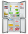 Quad Door Refrigerator Freezer, 83cm, 507L, Ice & Water gallery image 6.0