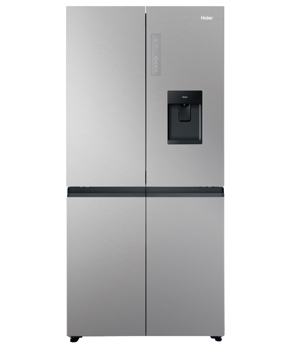 Quad Door Refrigerator Freezer, 83cm, 507L, Ice & Water Haier Australia