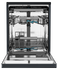 600 Series Freestanding Dishwasher, Steam, DualPower Spray Arm gallery image 3.0