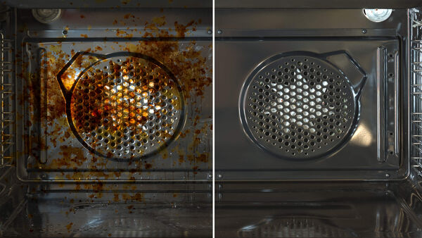 Steam assisted cleaning