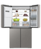 Quad Door Refrigerator Freezer, 91cm, 601L, Ice & Water Dispenser gallery image 9.0