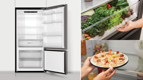 More room for fresh food