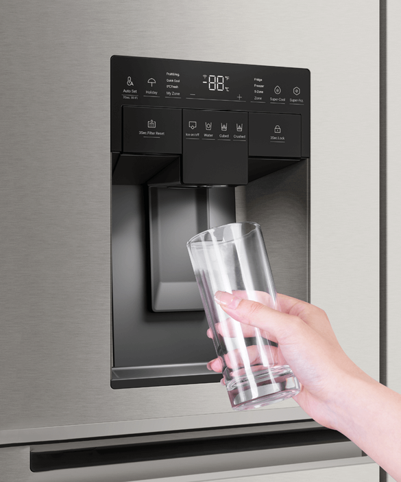 601L 600 Series Quad Door Refrigerator Freezer, Ice & Water 601L 600 Series Quad Door Refrigerator Freezer, Ice & Water