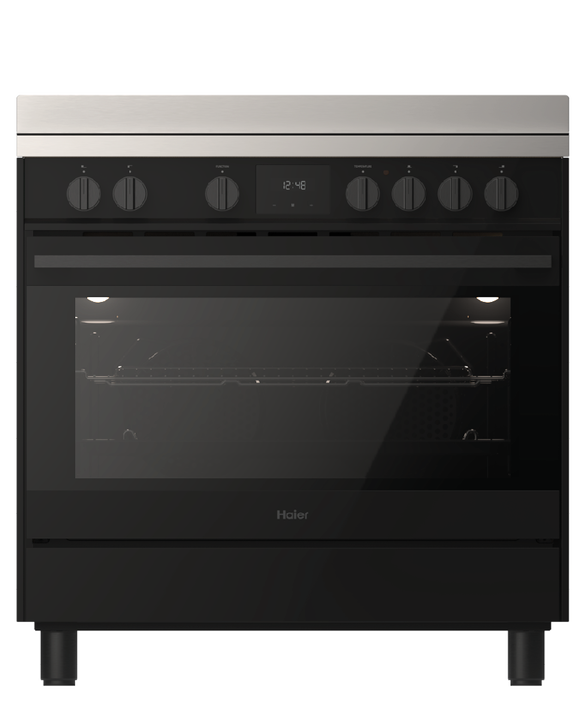 90cm 300 Series Freestanding Cooker, Ceramic, pdp