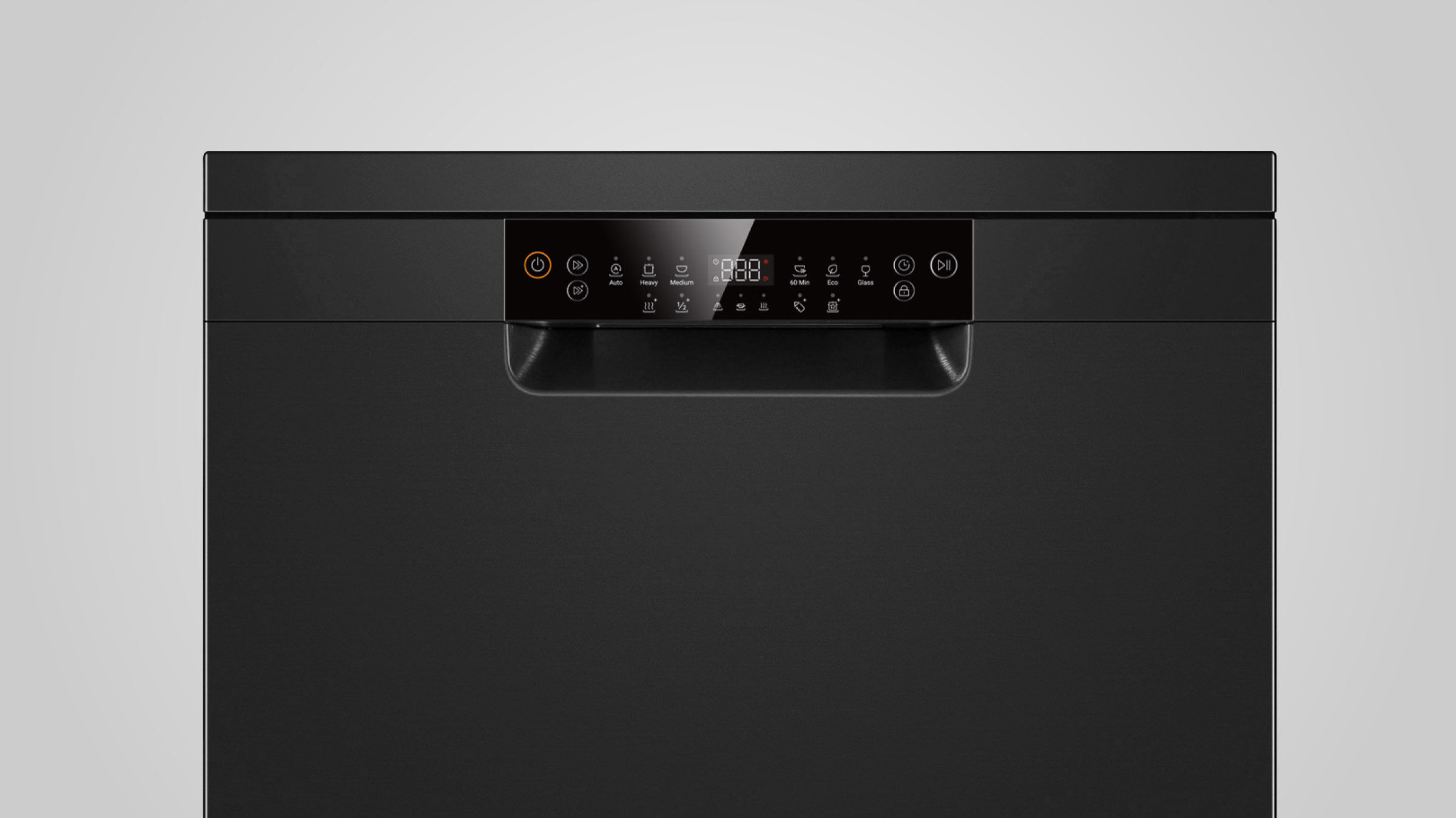 Haier black dishwasher outlet