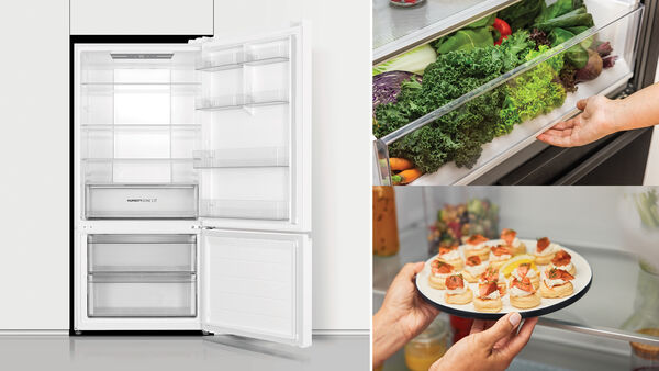 More room for fresh food