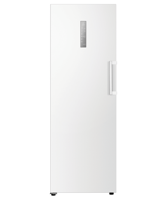 Haier fridge sales freezer white