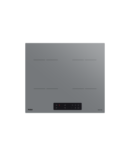 Induction Cooktop, 60cm, 4 Zones, Grey Glass