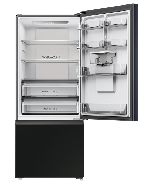 Black fridge hotsell freezer 70cm wide