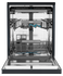 600 Series Freestanding Dishwasher, Steam, DualPower Spray Arm gallery image 4.0