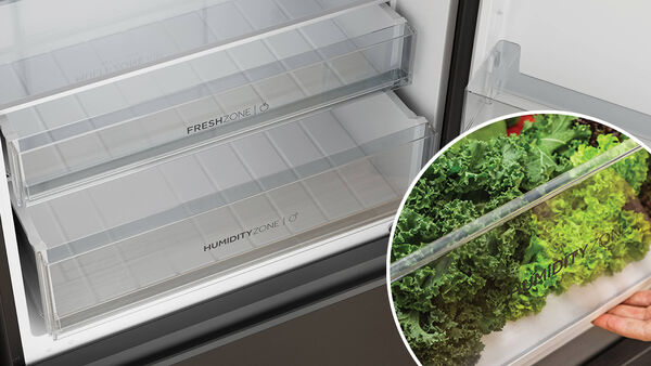 More room for fresh food