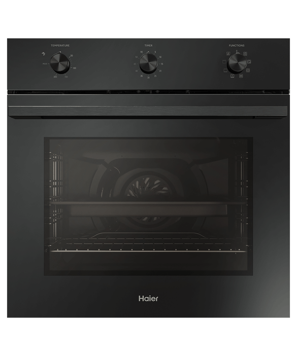 Oven, 60cm, 7 Function, Black Haier Australia