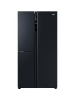 S+ Three-Door Side-by-Side Refrigerator Freezer, 90.5cm, 575L, Water