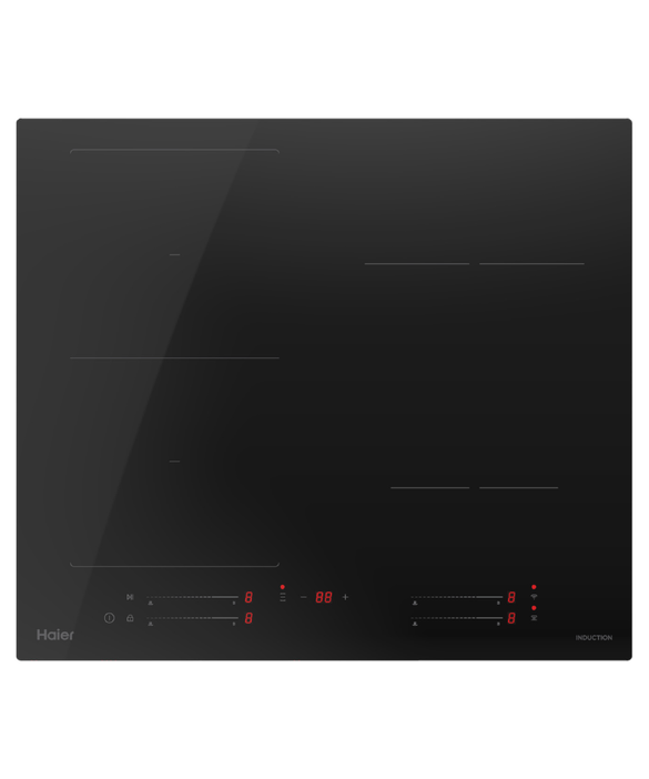 60cm 500 Series Induction Cooktop, 4 Zone, Flexi Zone, Low Current, pdp
