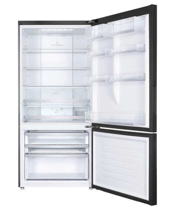 Haier fridge bottom freezer top