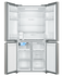 Quad Door Refrigerator Freezer, 83cm, 507L, Ice & Water gallery image 3.0