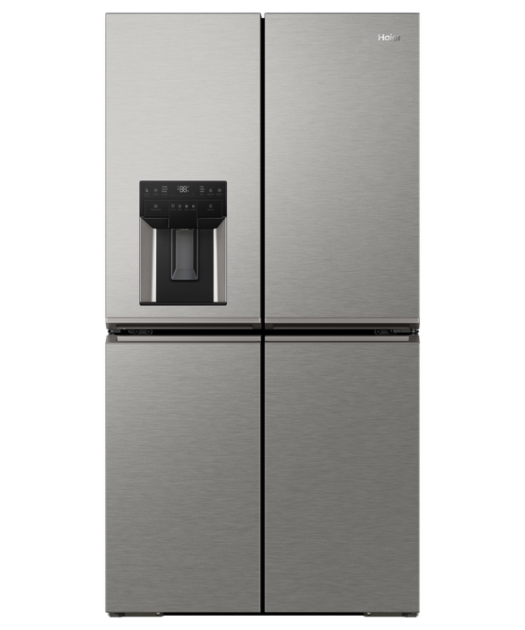 Quad Door Refrigerator Freezer, 91cm, 601L, Ice & Water Dispenser, pdp