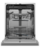 600 Series Built-under Dishwasher, Steam gallery image 2.0