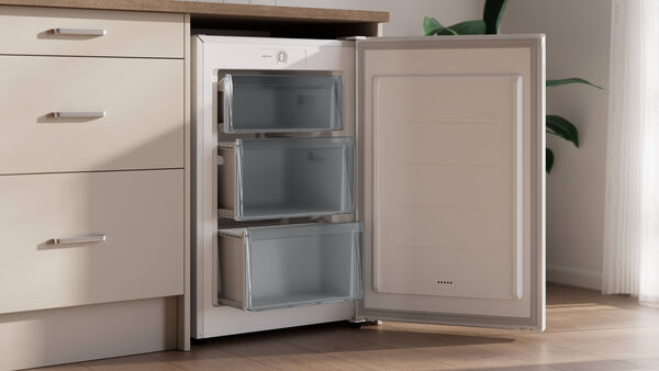 Organised freezer drawers
