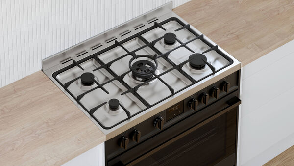 Powerful gas cooktop