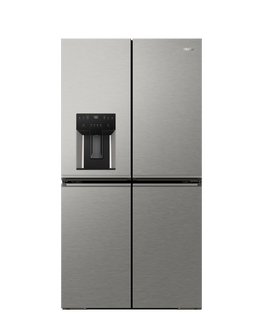 Quad Door Refrigerator Freezer, 91cm, 623L, Ice & Water Dispenser