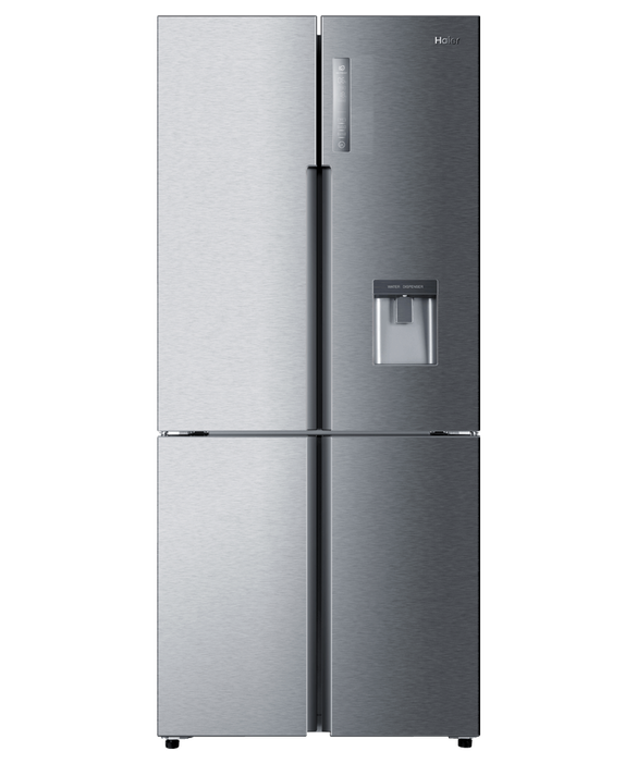 Quad Door Refrigerator Freezer, 84cm, 463L, Water, pdp