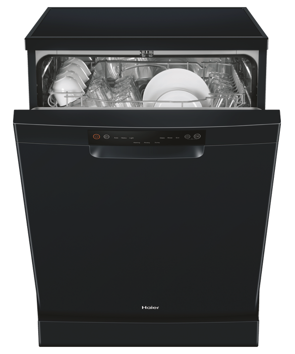 Haier 60cm black dishwasher cheap
