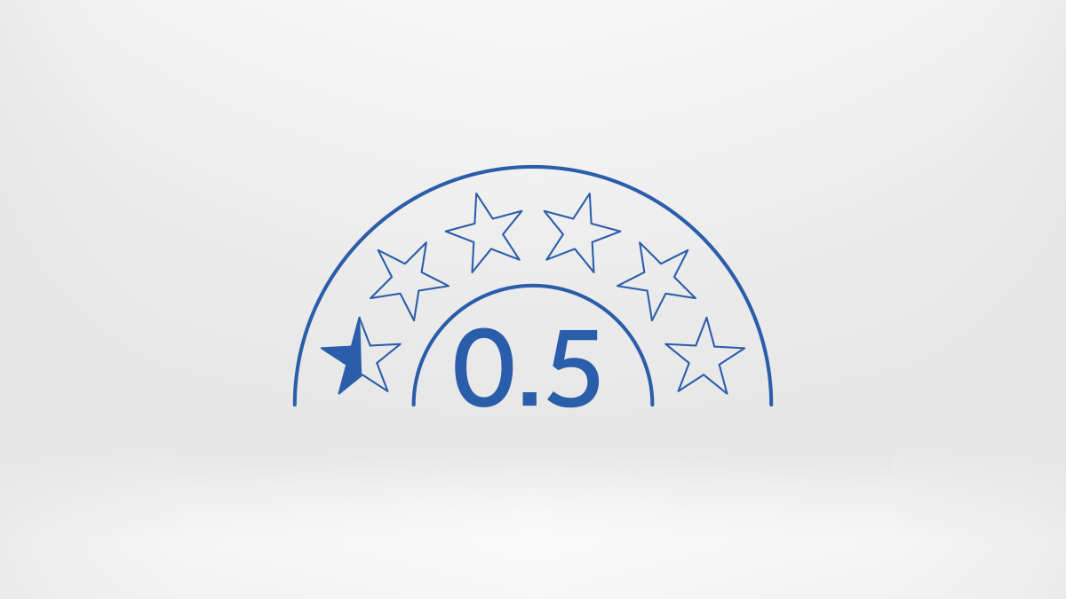 4.5-star energy rating