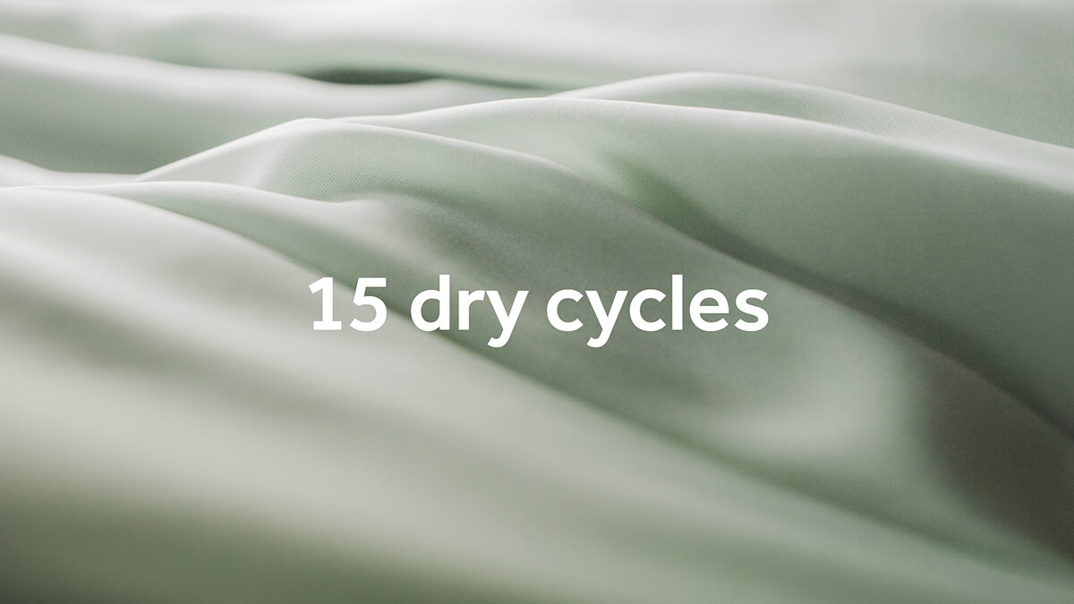 15 dry cycles