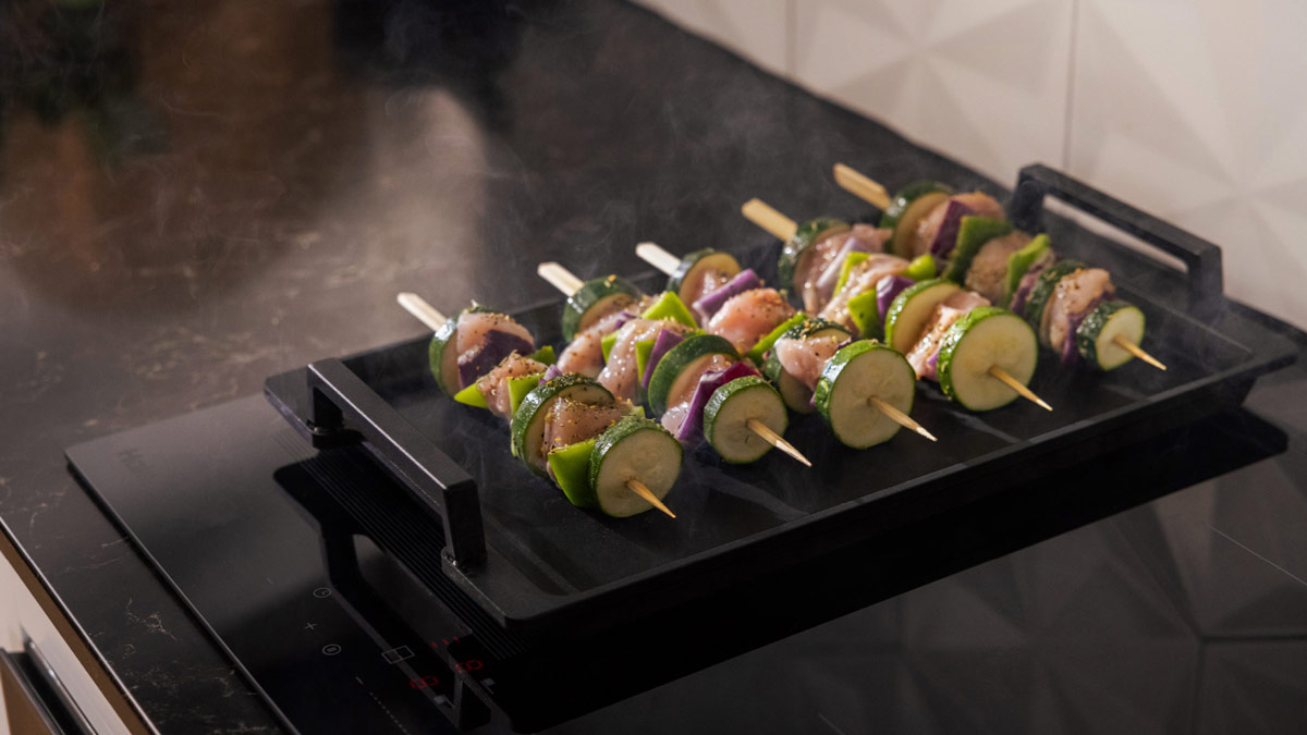 Induction Cooktop, 90cm, 5 Zones with Flexi Zone Haier Australia